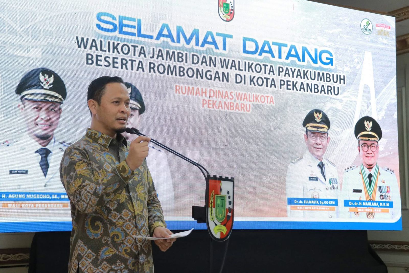 Pemko Pekanbaru Paparkan Inovasi PBG dan Pengelolaan Sampah kepada Jambi dan Payakumbuh