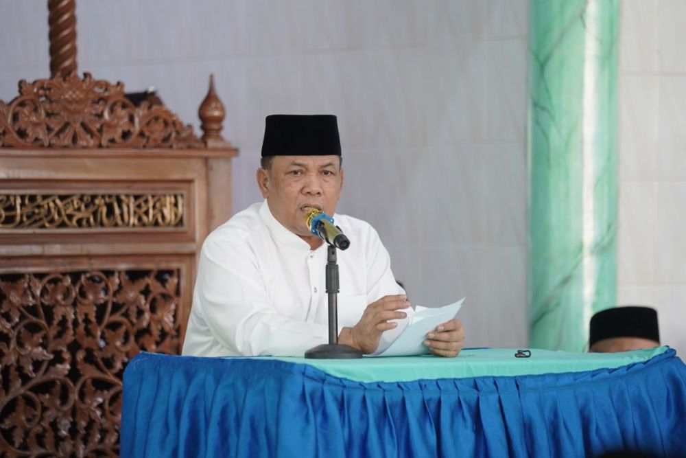 Plt Gubri Sampaikan Ungkapan Prihatin atas Kebakaran Ratusan Rumah di Inhil