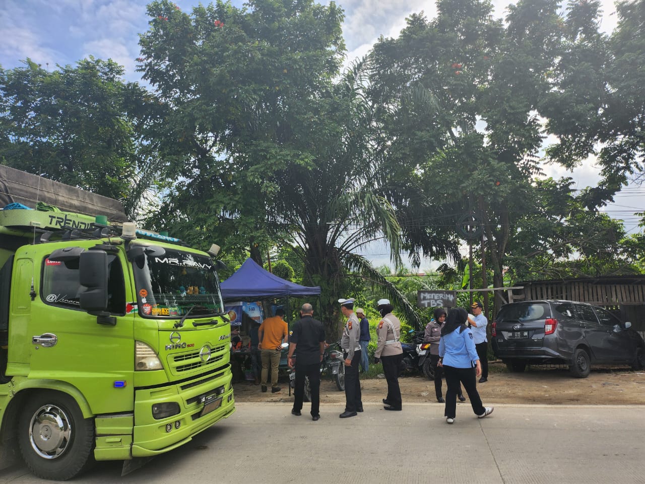 Aparat Gabungan Terus Menindak Angkutan Barang dan Penumpang yang Tidak Layak Jalan