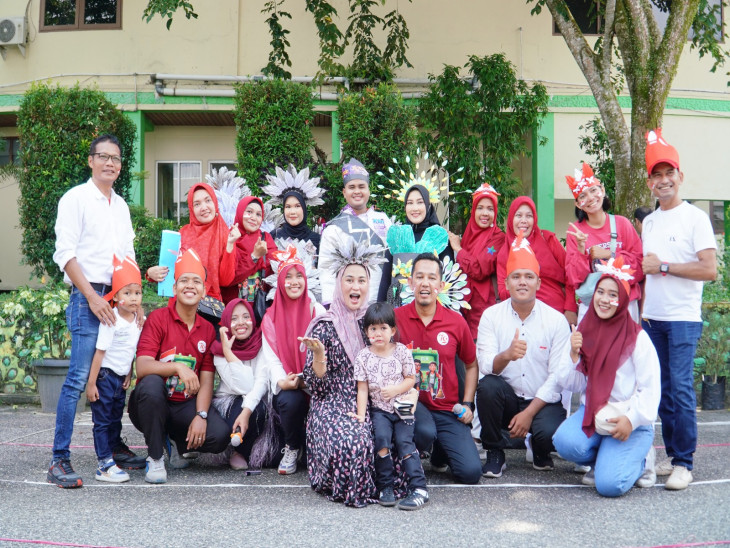 Masih Suasana dan Semarak HUT RI ke 79, DLH Kampar Adakan Berbagai Lomba Permainan Rakyat dan Fashion Show